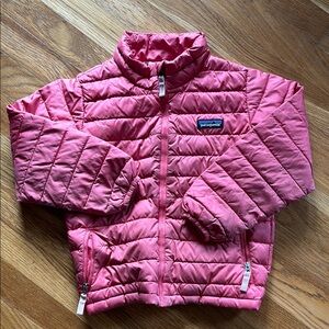 Patagonia Pink Kids Puffer Jacket